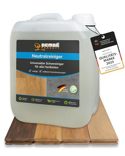 Bembé Neutralreiniger für Parkett und Fliesen – 5 Liter