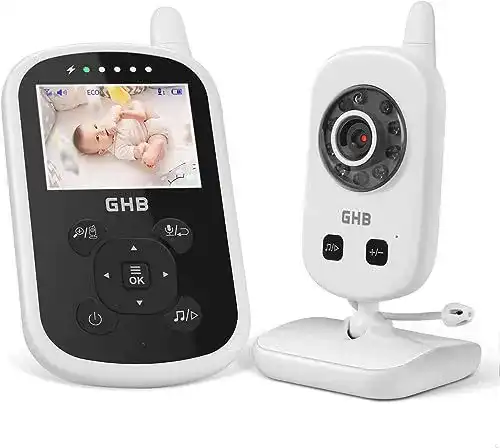 Babyphone mit Kamera und 2,4 GHz Technologie von GHB