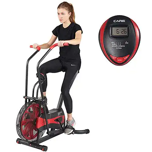 Air Bike CA-700 von Care Fitness Heimtrainer mit Luftwiderstand und LCD-Display