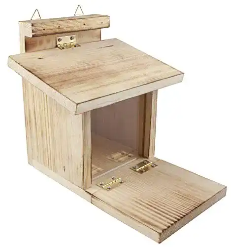 Eichhörnchen Futterhaus Windhager Futterstation mit klappbarem Boden