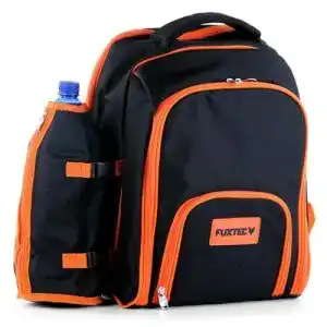 Picknickrucksack Fuxtec Traveller mit Kühlfach und Geschirr für 4 Personen
