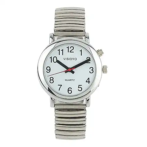 Sprechende Armbanduhr Visionu mit deutscher Sprachausgabe
