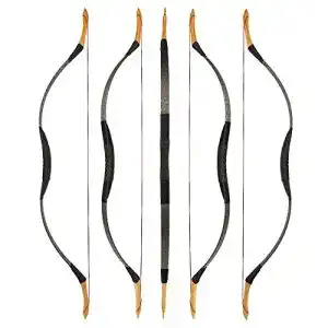Reiterbogen Sharrow Recurve Bogen Set mit Pfeilen für Erwachsene