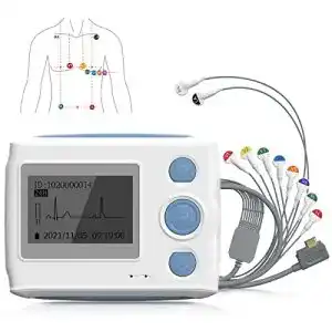 Mobiles EKG-Gerät Wellue 12-Kanal Holter EKG Monitor