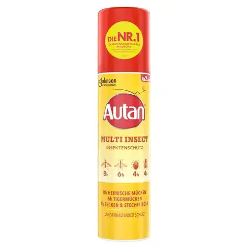 Autan Multi Insect Spray 100 ml – Insektenschutz gegen Mücken und Zecken