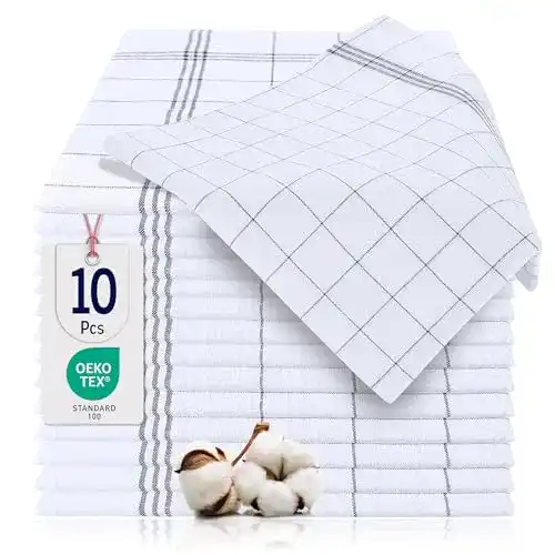 Barbons Geschirrtücher 10er Set Baumwolle 47×68 cm