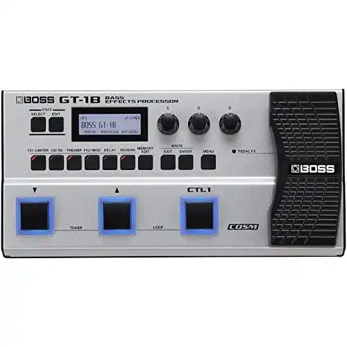Multieffektgerät Gitarre Boss GT-1B Bass-Effektprozessor