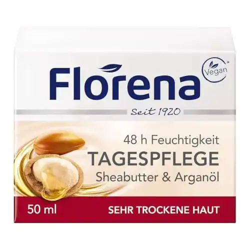 Arganöl-Creme Beiersdorf Florena Tagespflege mit Sheabutter