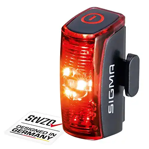Fahrradrücklicht Sigma Infinity LED Rücklicht mit 16 Stunden Leuchtdauer