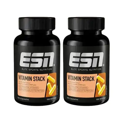 Multivitaminpräparat ESN Vitamin Stack, 2 x 120 Kapseln