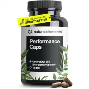 Koffeintabletten von Natural Elements – Performance Caps