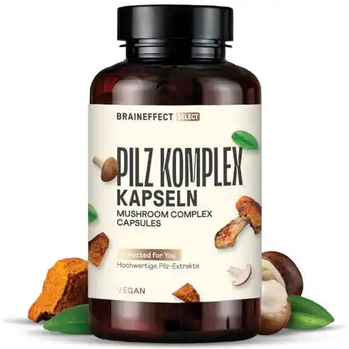 Cordyceps BrainEffect Pilz Komplex mit Reishi und Hericium