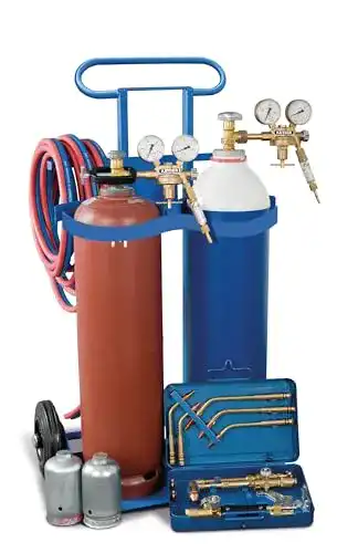 Autogenschweißgerät Schweißkraft FSSG 10 Ltr. fahrbar