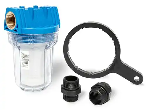 Güde Wasserfilter Typ A für Brunnenwasser mit Filtereinsatz