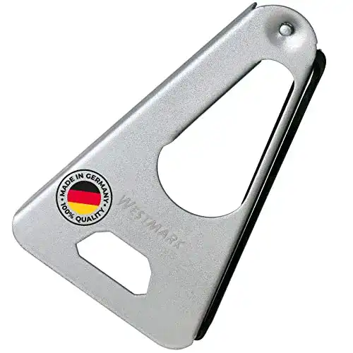 Deckelöffner von Westmark – Vielzwecköffner mit rutschfester Gummi-Lippe