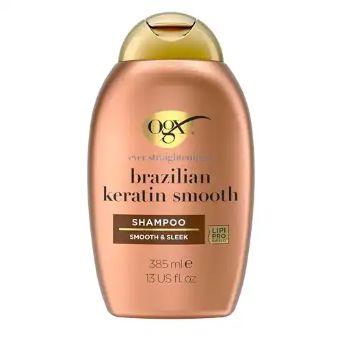 Keratin Shampoo OGX Brazilian Keratin Smooth 385 ml