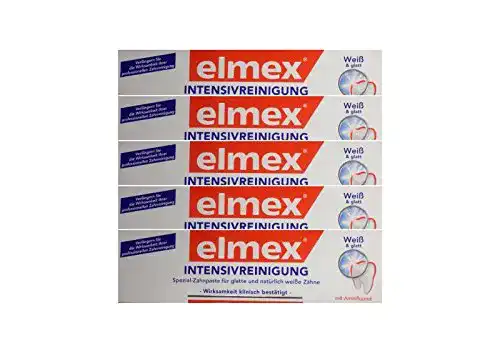Elmex Zahnpasta Intensivreinigung von Cp Gaba GmbH, 5x 50ml