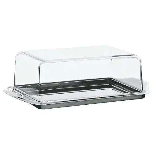 Butterdose WMF Knackig frisch Edelstahl 16 x 10 cm