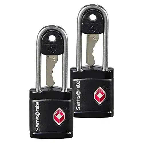 TSA Schloss von Samsonite Global Travel Accessories – 2er Pack