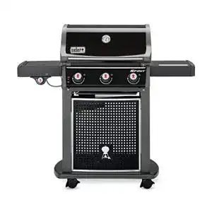 Edelstahl Gasgrill Weber Spirit E-320 Classic mit 3 Brennern und Zubehör
