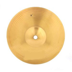 Alomejor 8-Zoll Crash-Becken für Schlagzeug Jazz Cymbal