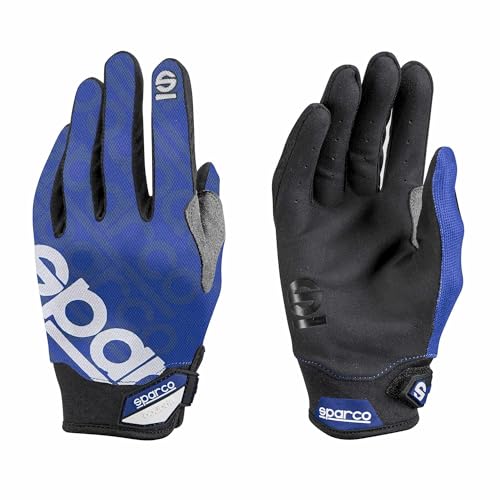 Karthandschuhe Sparco Meca 3 Größe 9 (S) Blau
