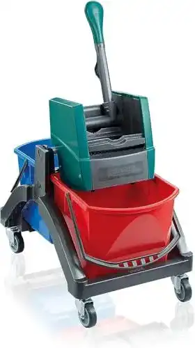 Reinigungswagen Leifheit Professional Nasswischwagen Duo