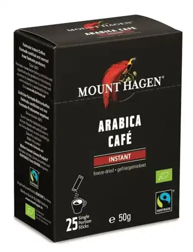 Mount Hagen Bio FT Naturland Instant Kaffee Sticks im Vergleich