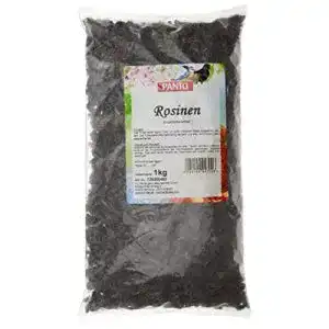 Panto Wildvogelfutter Rosinen 1 kg energiereiches Futter für Vögel