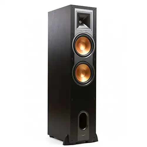 Klipsch R-28F Standlautsprecher in schwarz