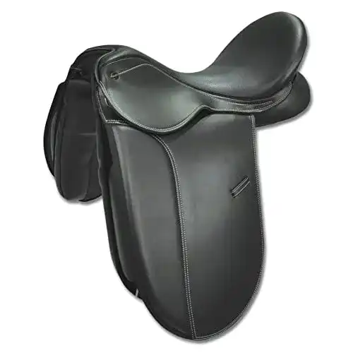 Dressursattel Waldhausen Economic 17,5 Zoll / 44 cm in Schwarz