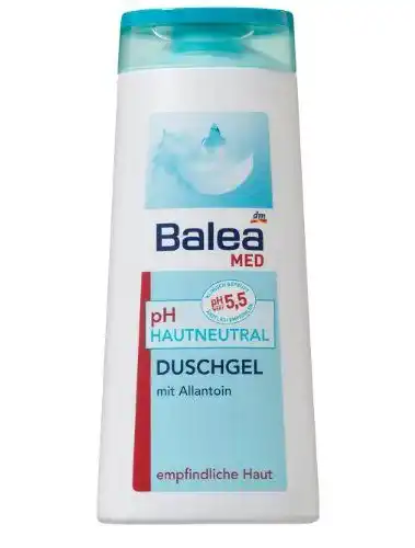 Duschgel ohne Parfum Volans Balea Med pH-hautneutral, 3er Pack
