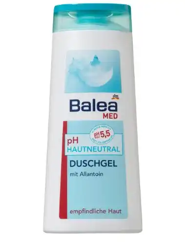 Duschgel ohne Parfum Volans Balea Med pH-hautneutral, 3er Pack
