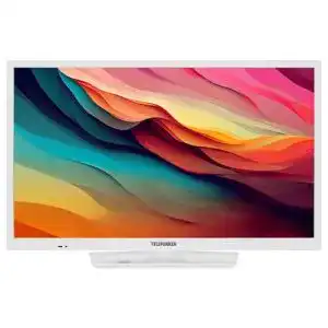 Telefunken 24 Zoll Fernseher XH24O550M-W in Weiß – HD-Ready