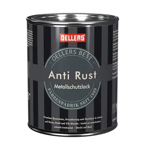 Rostschutzfarbe Oellers Anti Rust 1 Liter RAL 7016 Anthrazit