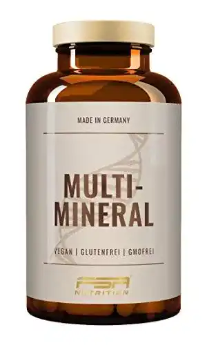 Basentabletten FSA Nutrition Basen Mineral Kapseln für Säure-Basen-Haushalt