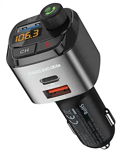 Bluetooth Adapter für das Auto UNBREAKcable FM Transmitter