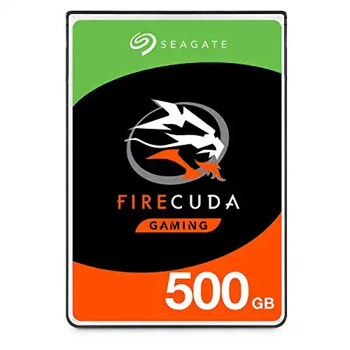 Seagate FireCuda 2.5″ SSHD ST500LX025 mit 500GB Speicherkapazität