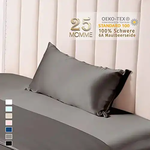 Seiden-Kopfkissenbezug THXSILK aus 25 Momme Maulbeerseide