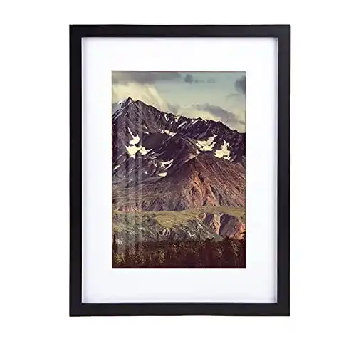Bilderrahmen Joyshare 30x40cm mit Passepartout aus MDF-Holz