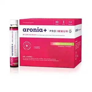 Aronia+ Pro Immun Trinkampullen für das Immunsystem, 30 Stück
