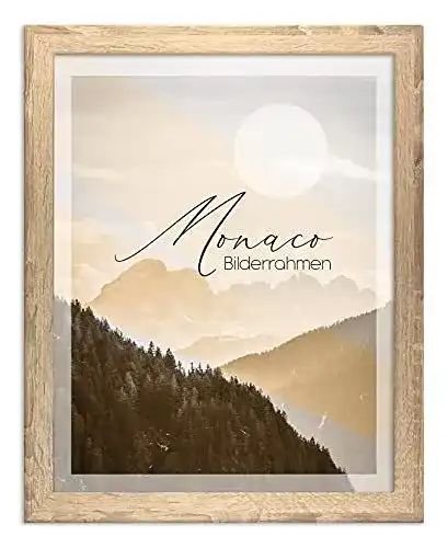 Bilderrahmen BIRAPA Monaco Holz 50×70 cm in Sonoma Eiche