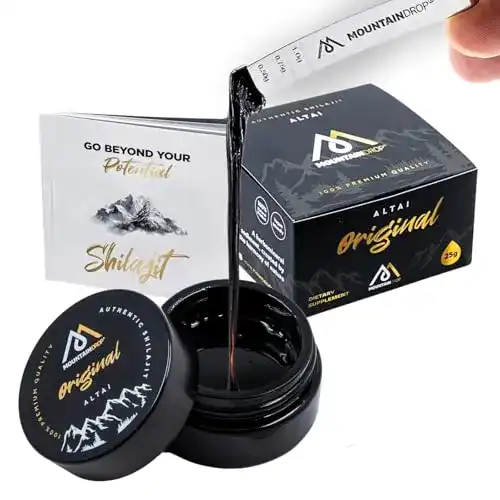 Mumijo Mountaindrop Shilajit Original 25g – Traditionelle Nahrungsergänzung