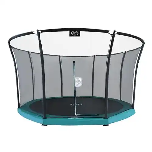 Bodentrampolin AXI Denver rund mit Sicherheitsnetz Ø 366 cm