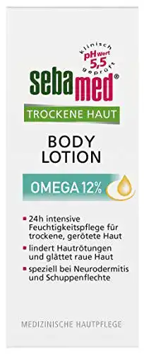 Sebamed Bodylotion für trockene Haut mit 12% Omega-6-Fettsäuren