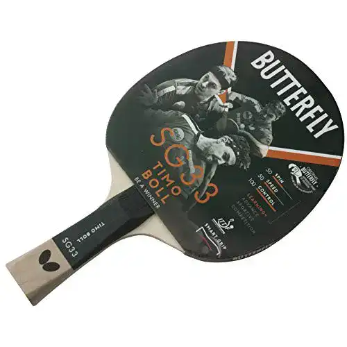 Butterfly Tischtennisschläger SG33 – Hochwertiger Schläger für Spieler
