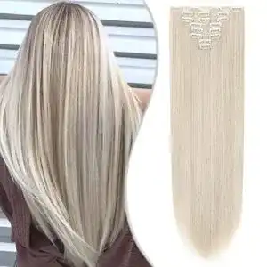 SEGO Clip-in Extensions 8-teiliges Set 66 cm für Haarverlängerung