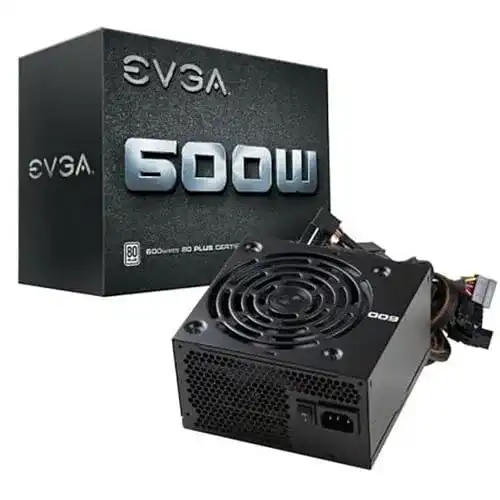 EVGA 600 W1 600 Watt Netzteil 80+ White mit 3 Jahren Garantie