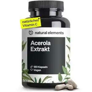 Acerola Kapseln mit Acerola Extrakt und Vitamin C