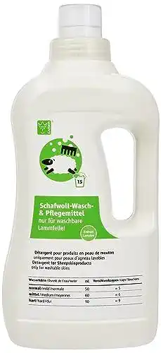 Lammfell Waschmittel Kaiser Naturfelle 98000 mit Lanolin 1000 ml
